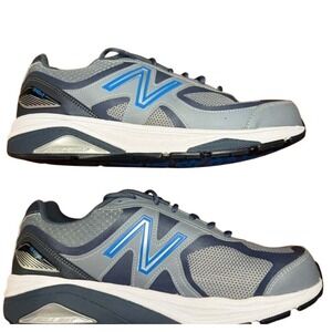 New Balance Men's‎ Running Shoe blue gray size 7.5 or women 9